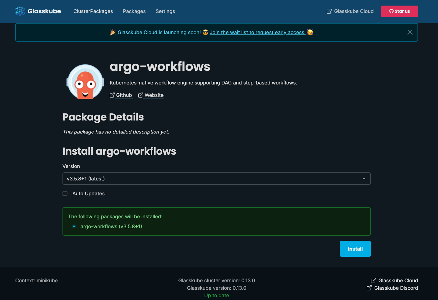 argo-workflows-on-glasskube