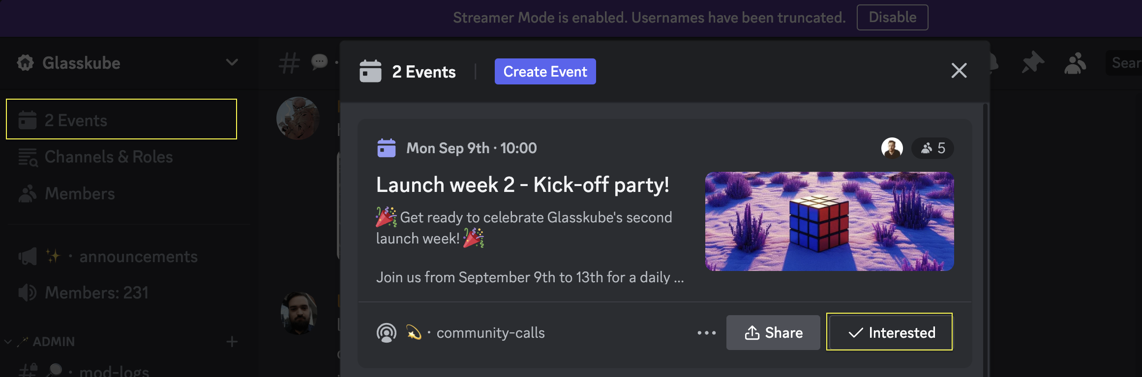 Discord Launch Party
